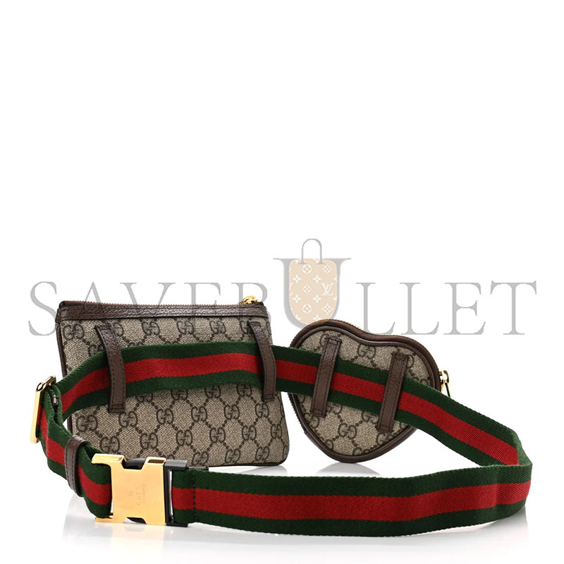 GUCCI OPHIDIA UTILITY BELT BAG (21*15*3cm) 